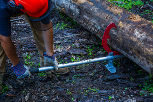 How to Move and Cut Heavy Logs by Hand (Without Heavy Machinery)